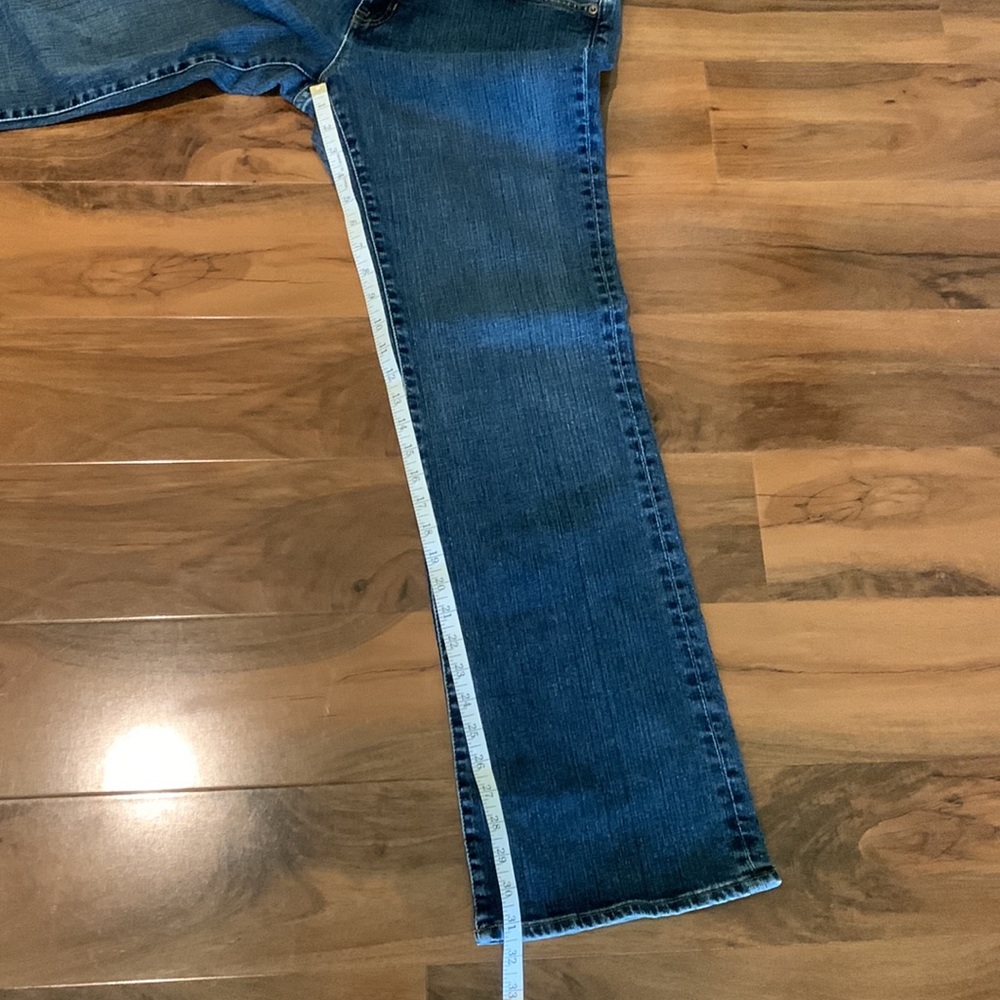 Gap Low Rise Boot Cut Jeans 12 R - Picture 6 of 9
